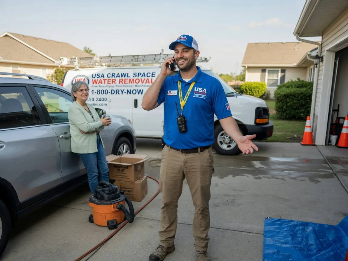 Crawl Space Water Removal Arrowsmith, IL FAQs